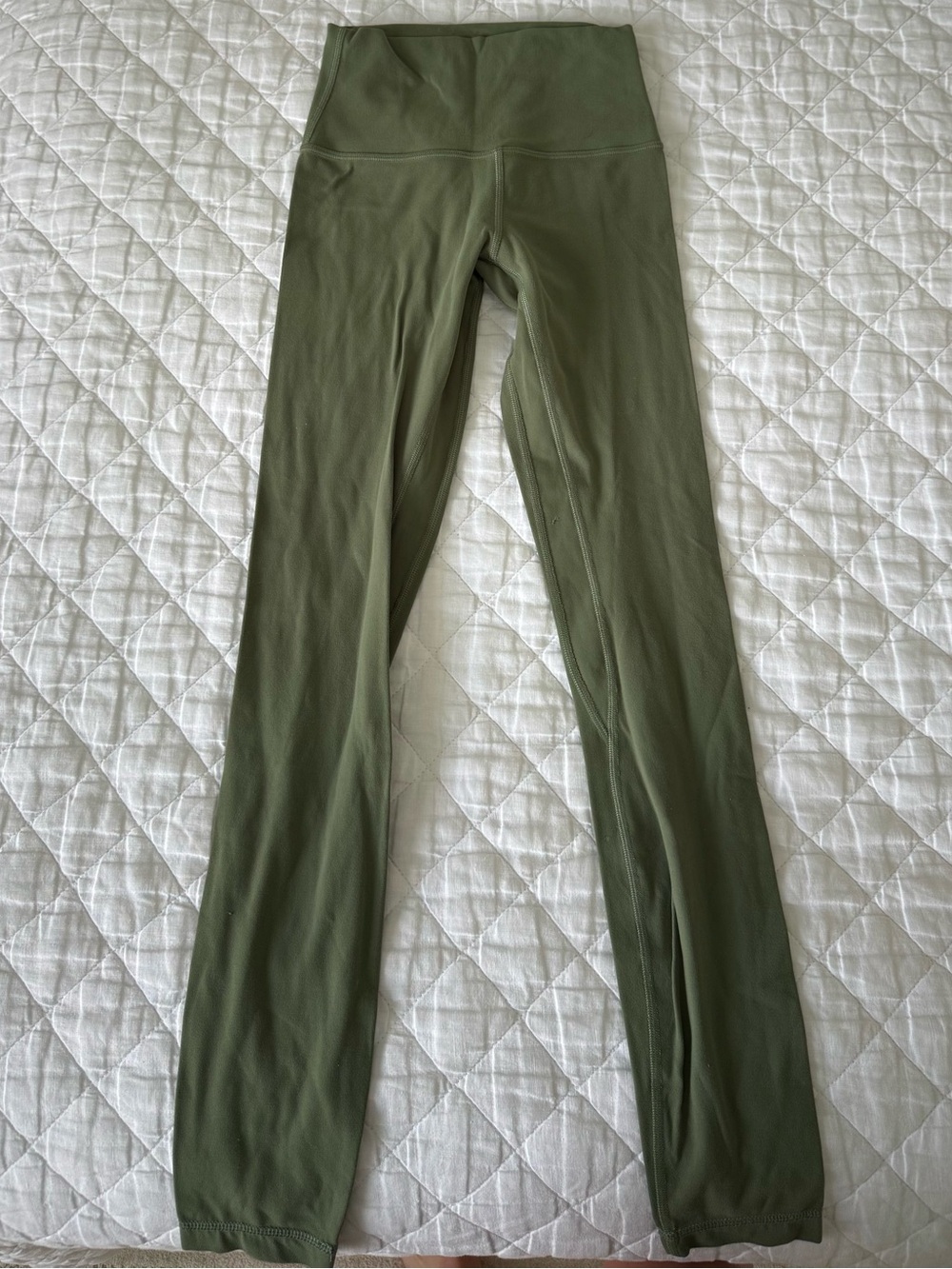 lululemon athletica Olive Green High-Rise Leggings